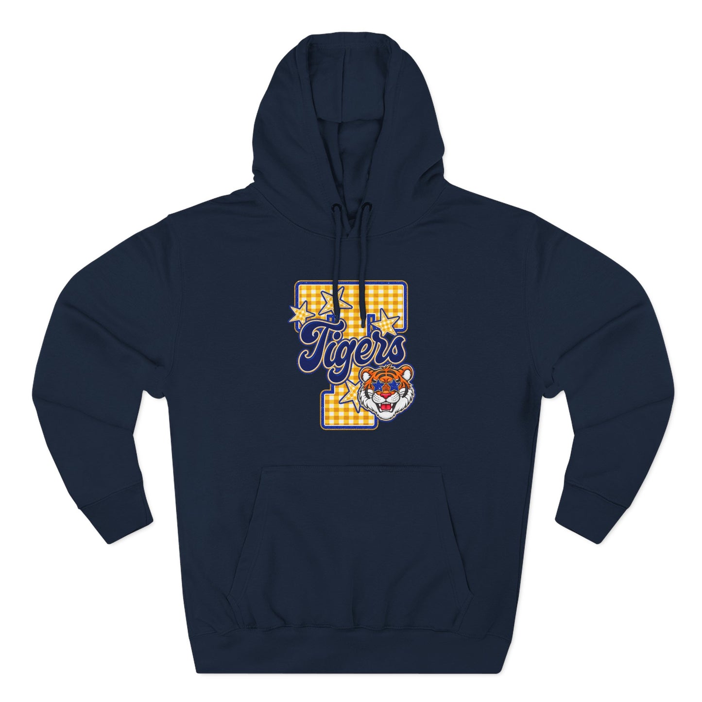 Frenship Tigers Gingham Hoodie