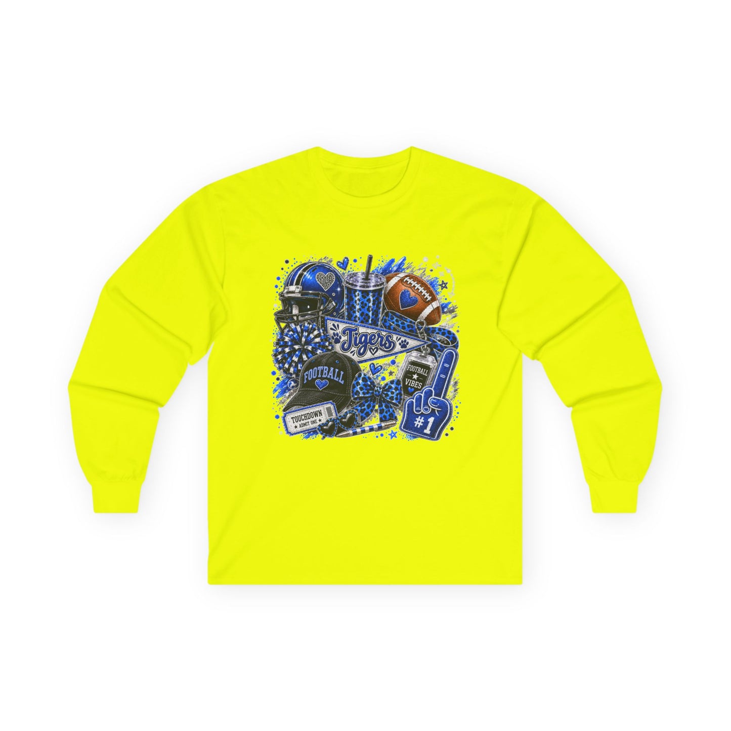 Frenship Tigers Football Spirit Long Sleeve Tee