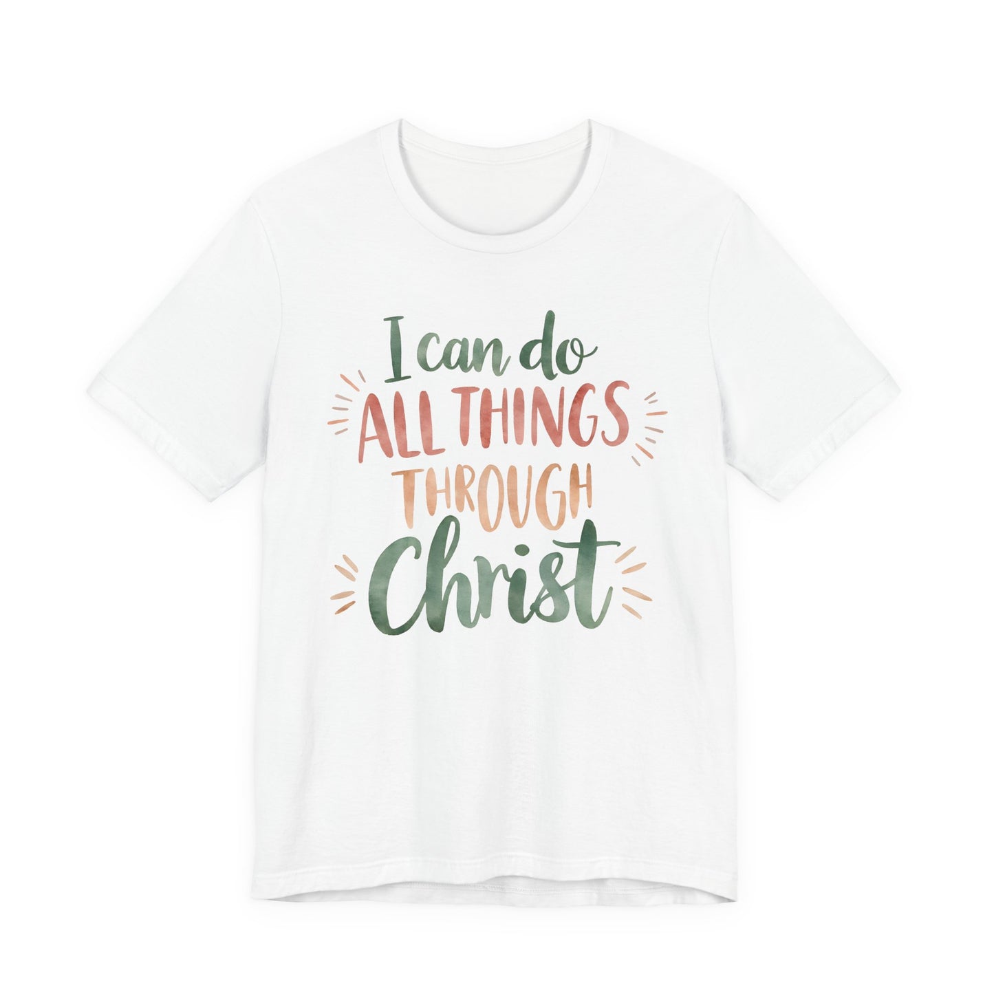 "I Can Do All Things Through Christ" Tee