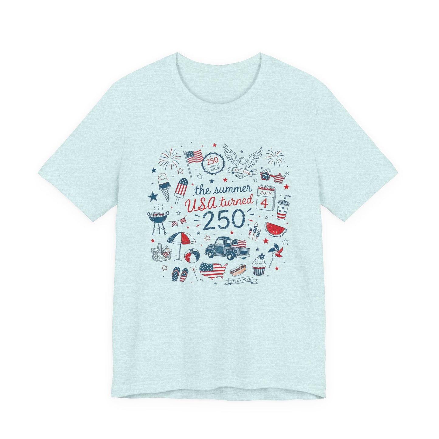 The Summer USA Turned 250 Tee