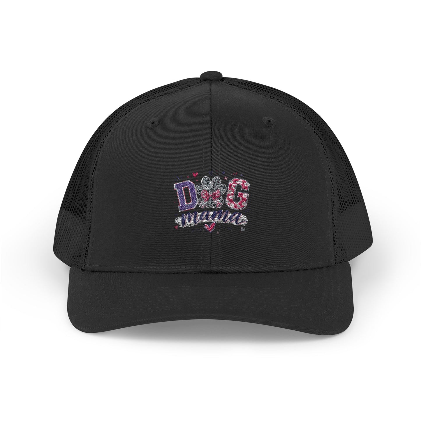 Dog Mama Sparkling Paw Trucker Hat