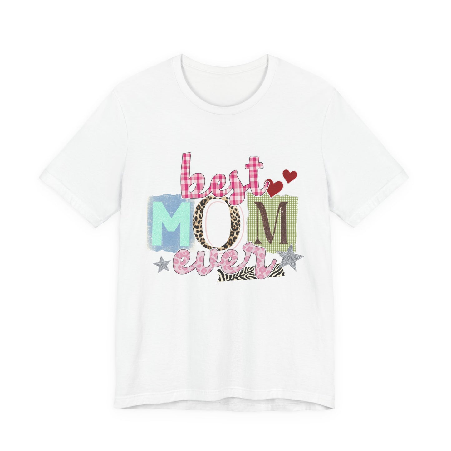 Best Mom Ever Patchwork Tee