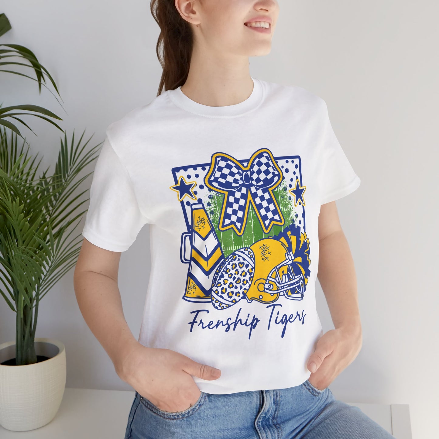 Friendship Tigers Cheer & Football Tee
