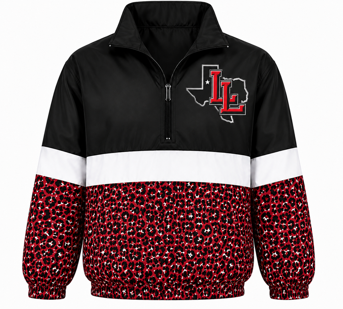 Levelland Lobos Windbreaker - Leopard
