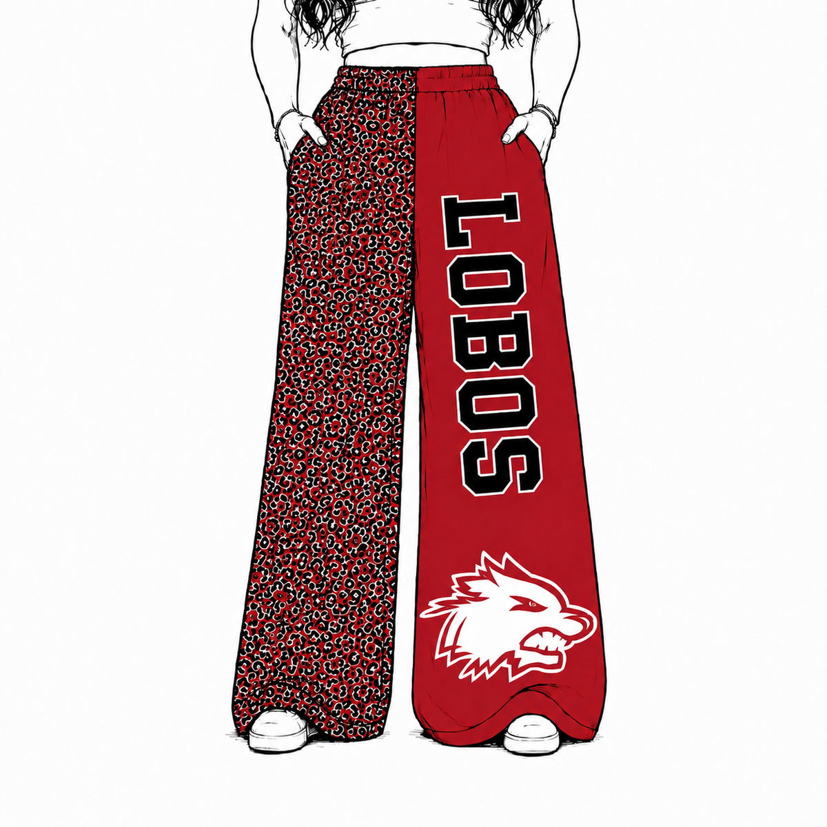 Levelland Lobos Pants - Leopard