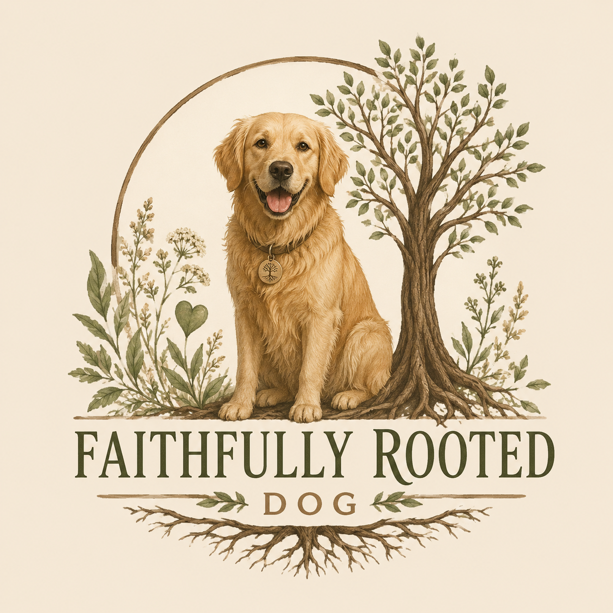 Faithfully Rooted Dog