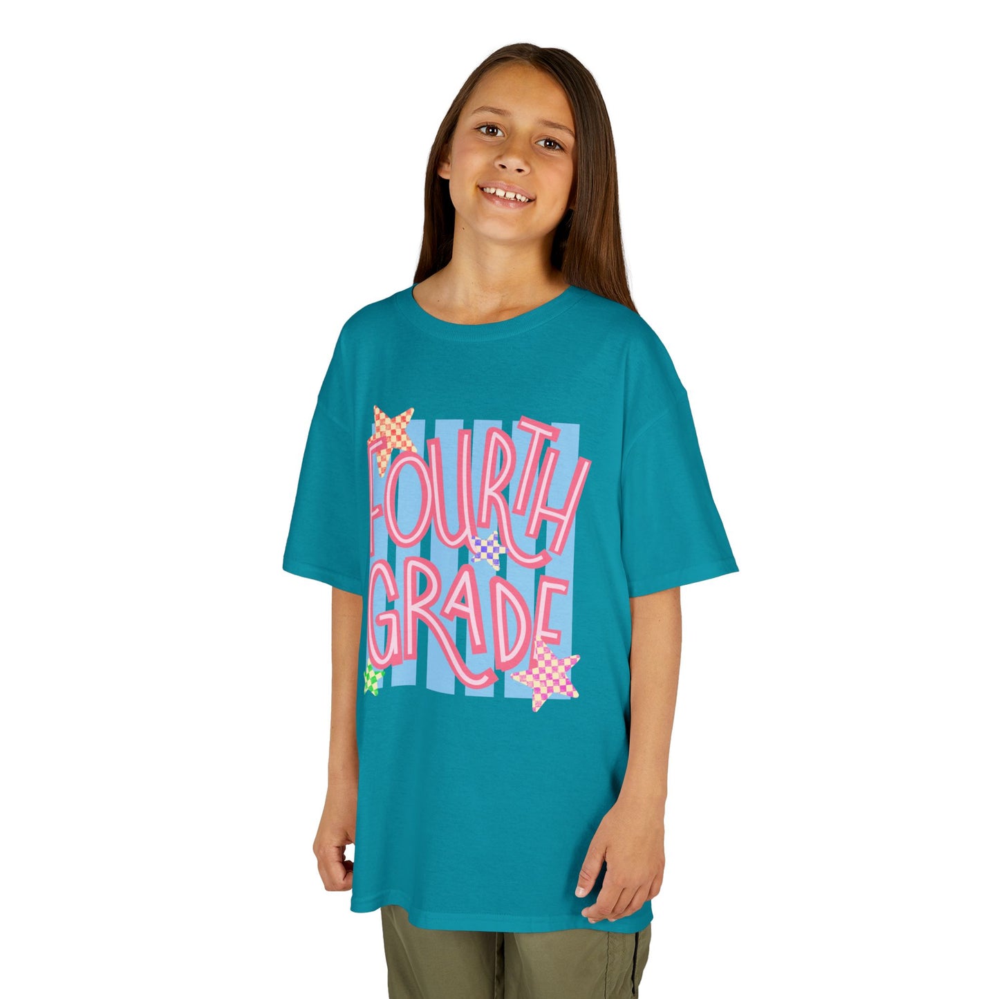 Fourth Grade Playful Back-to-School Tee