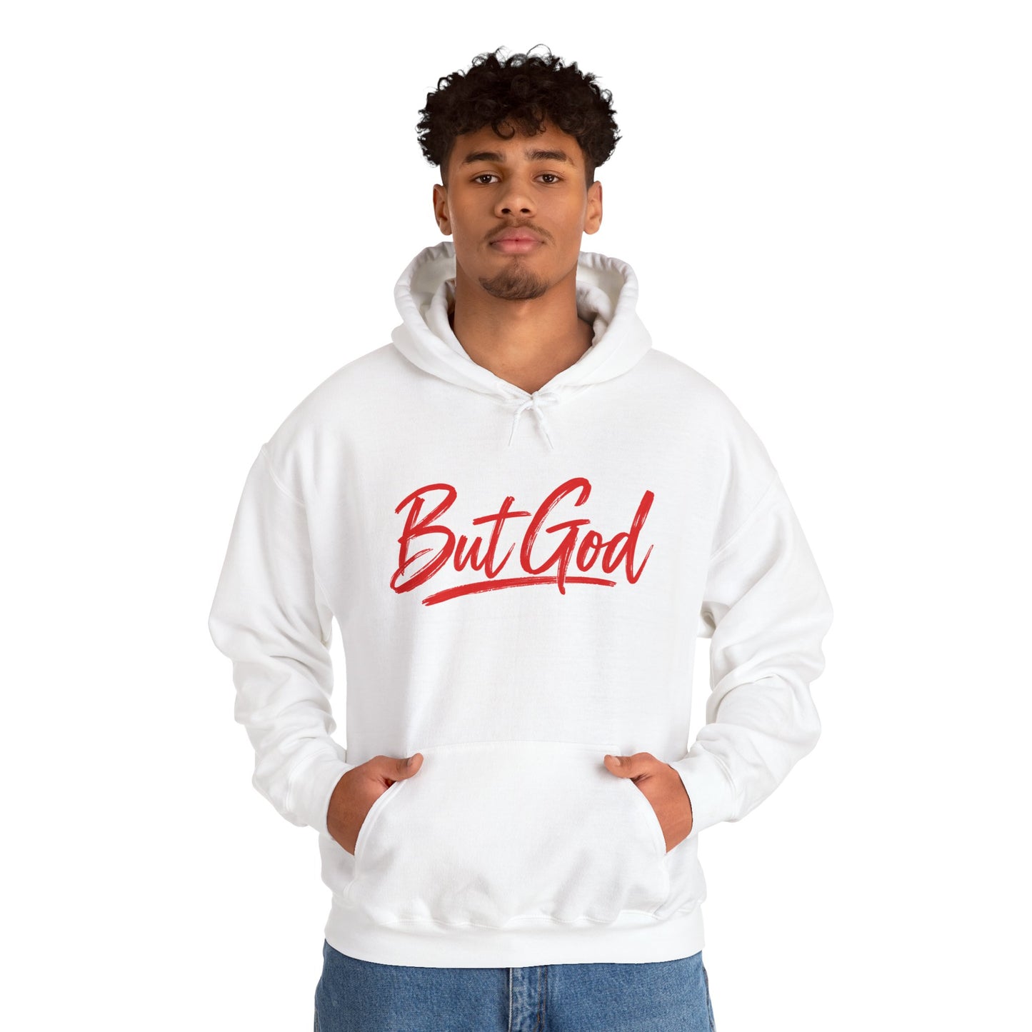 But God Hoodie - Red