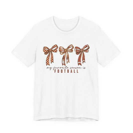 "My Favorite Season Is Football" Tee