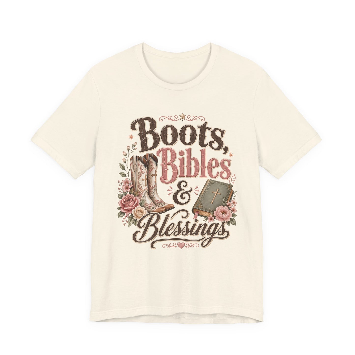 Boots, Bibles & Blessings Tee