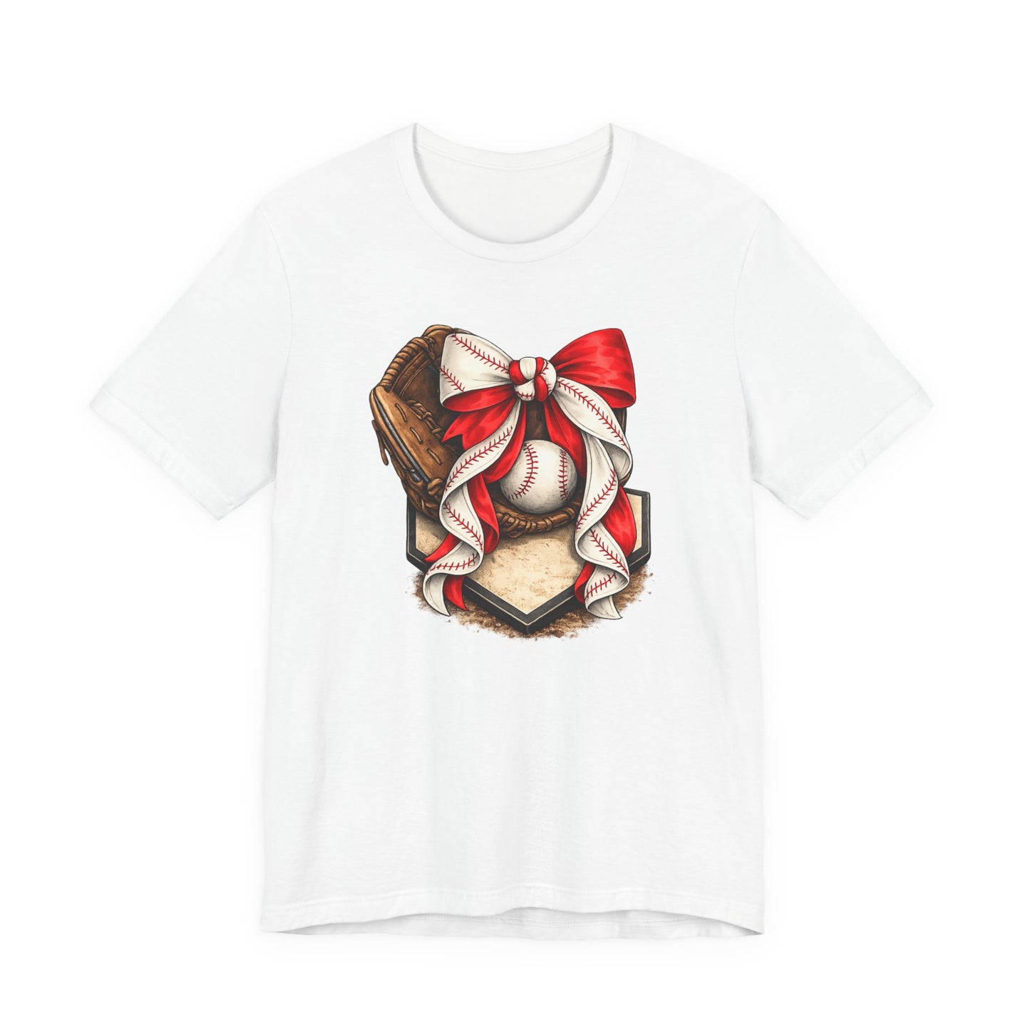 Vintage Glove, Ball & Ribbon Tee