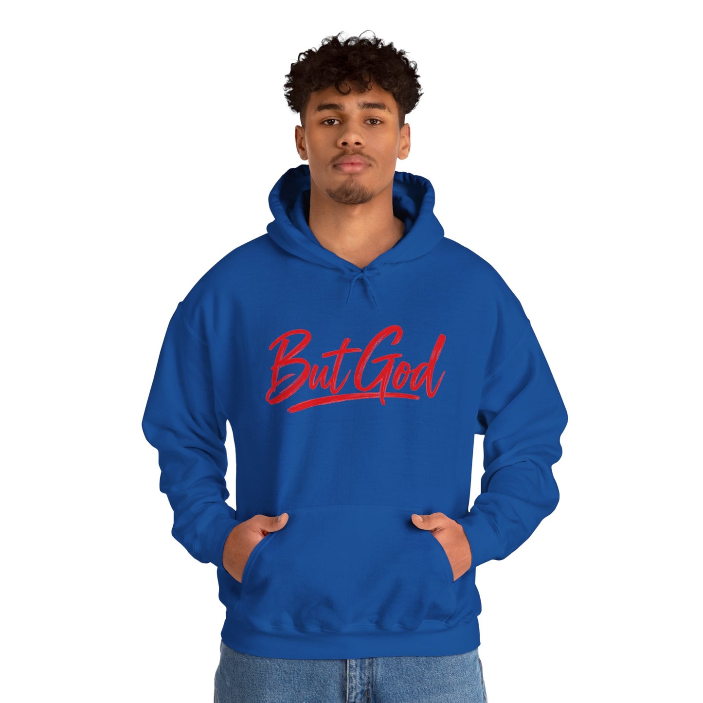 But God Hoodie - Red