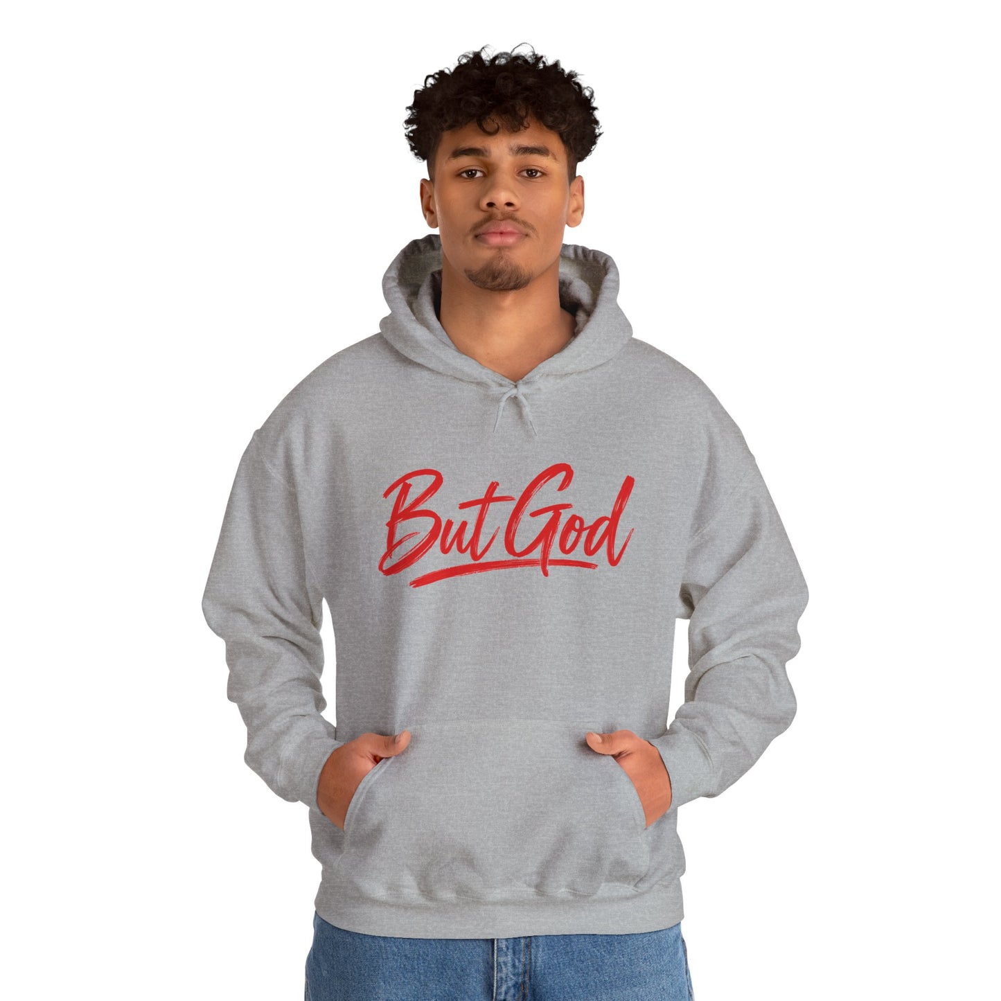 But God Hoodie - Red