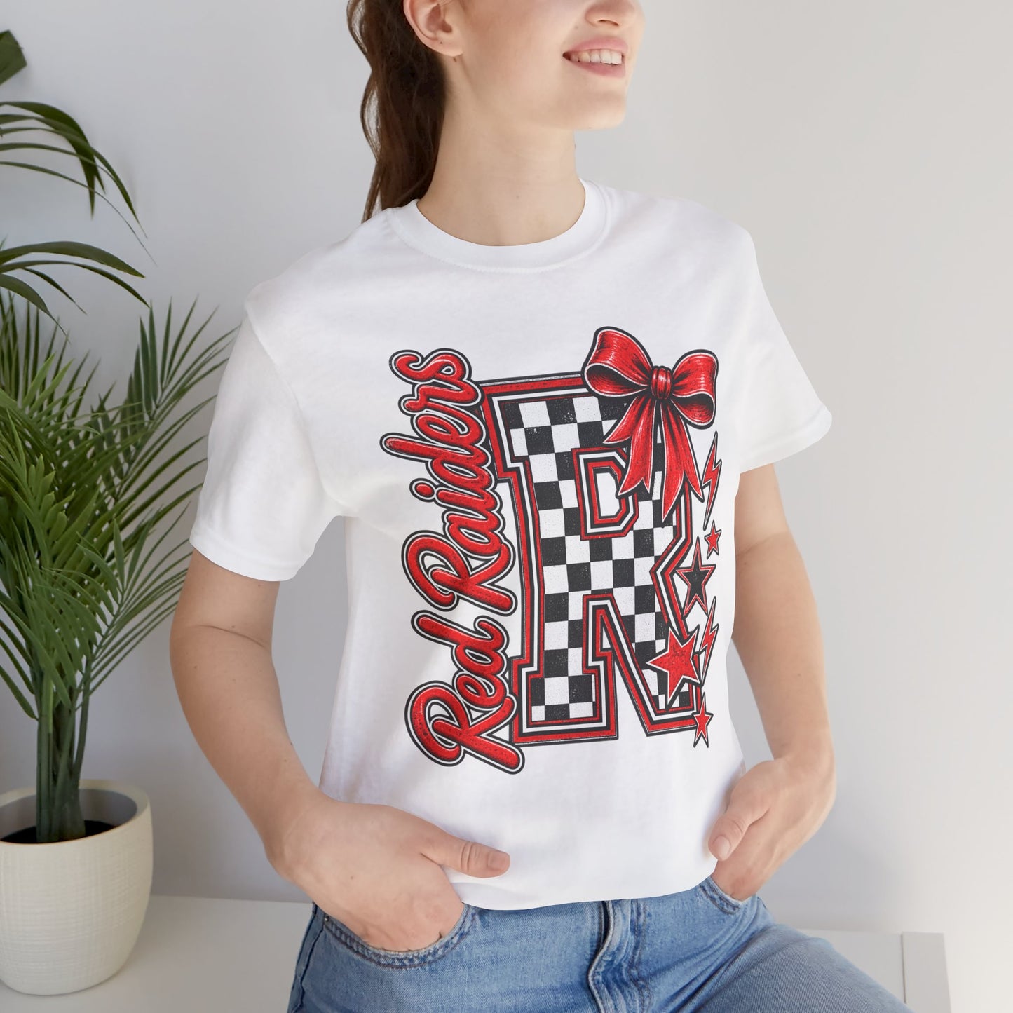 Red Raiders Checkered Tee