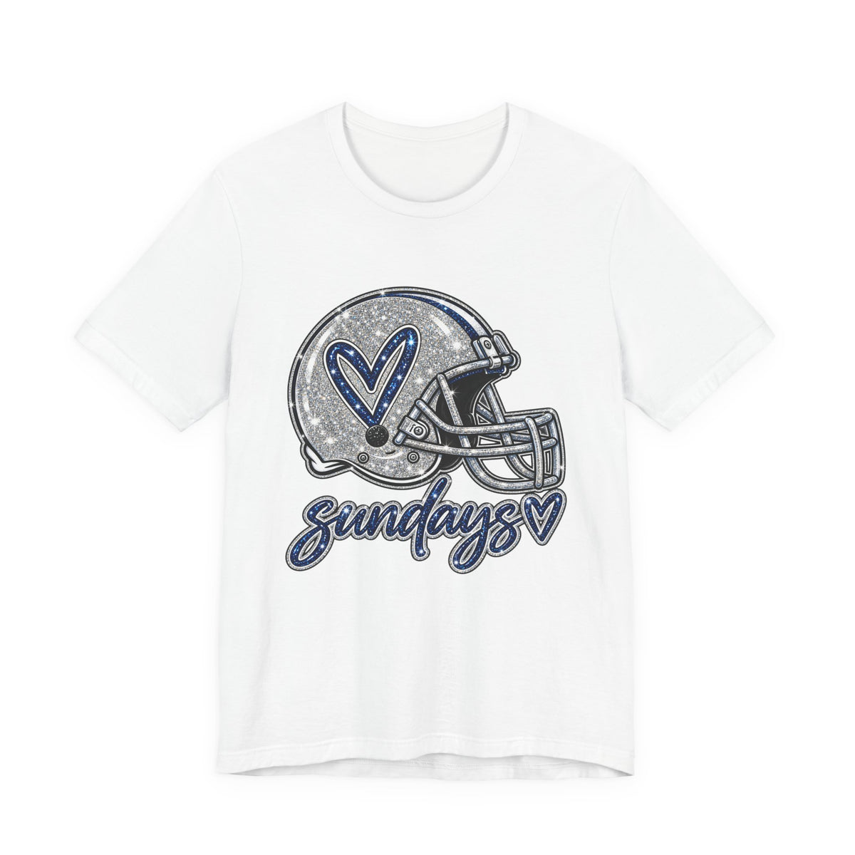 Navy/Silver helmet - Sundays