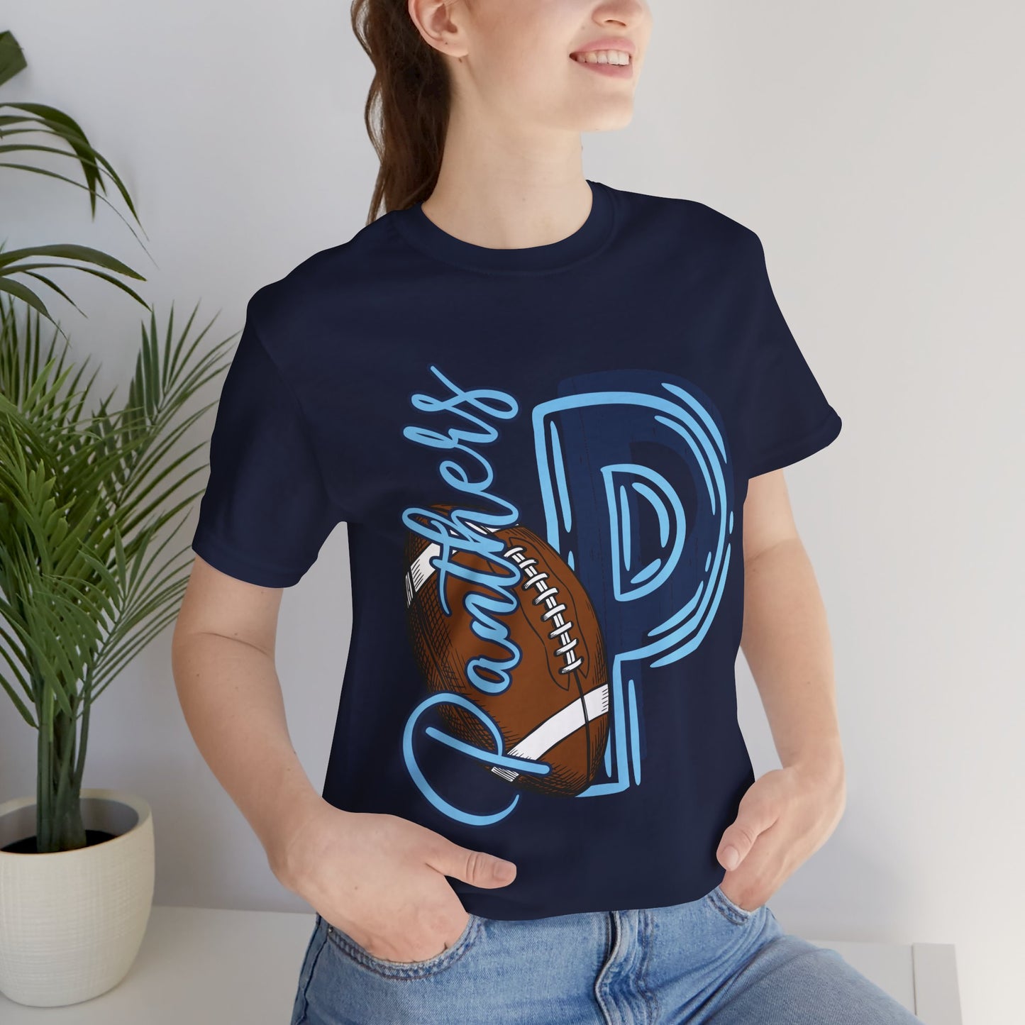 Panthers "P" Football Tee