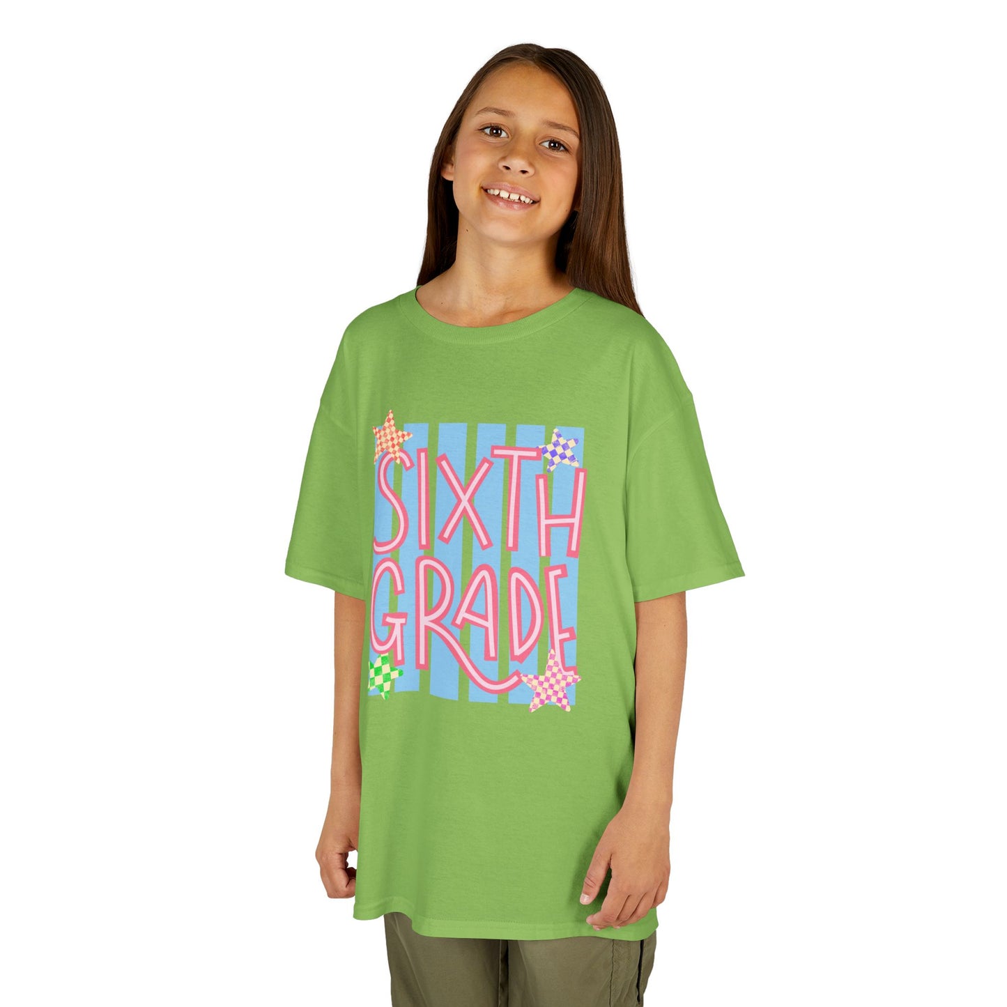 Sixth Grade Playful Back-to-School Tee