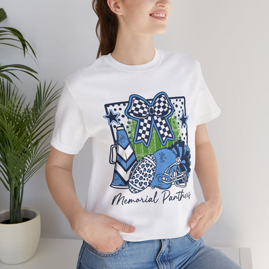 Memorial Panthers Football & Cheer Graphic Tee
