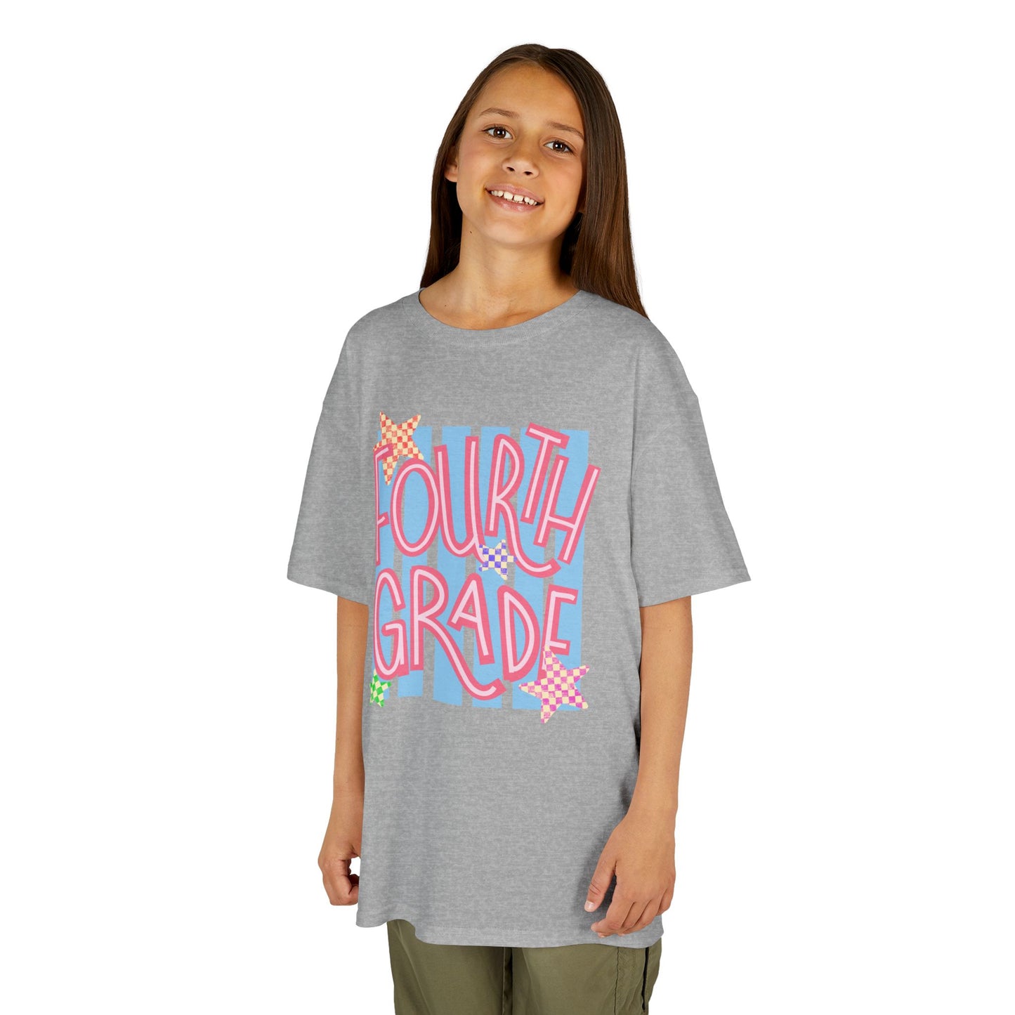 Fourth Grade Playful Back-to-School Tee