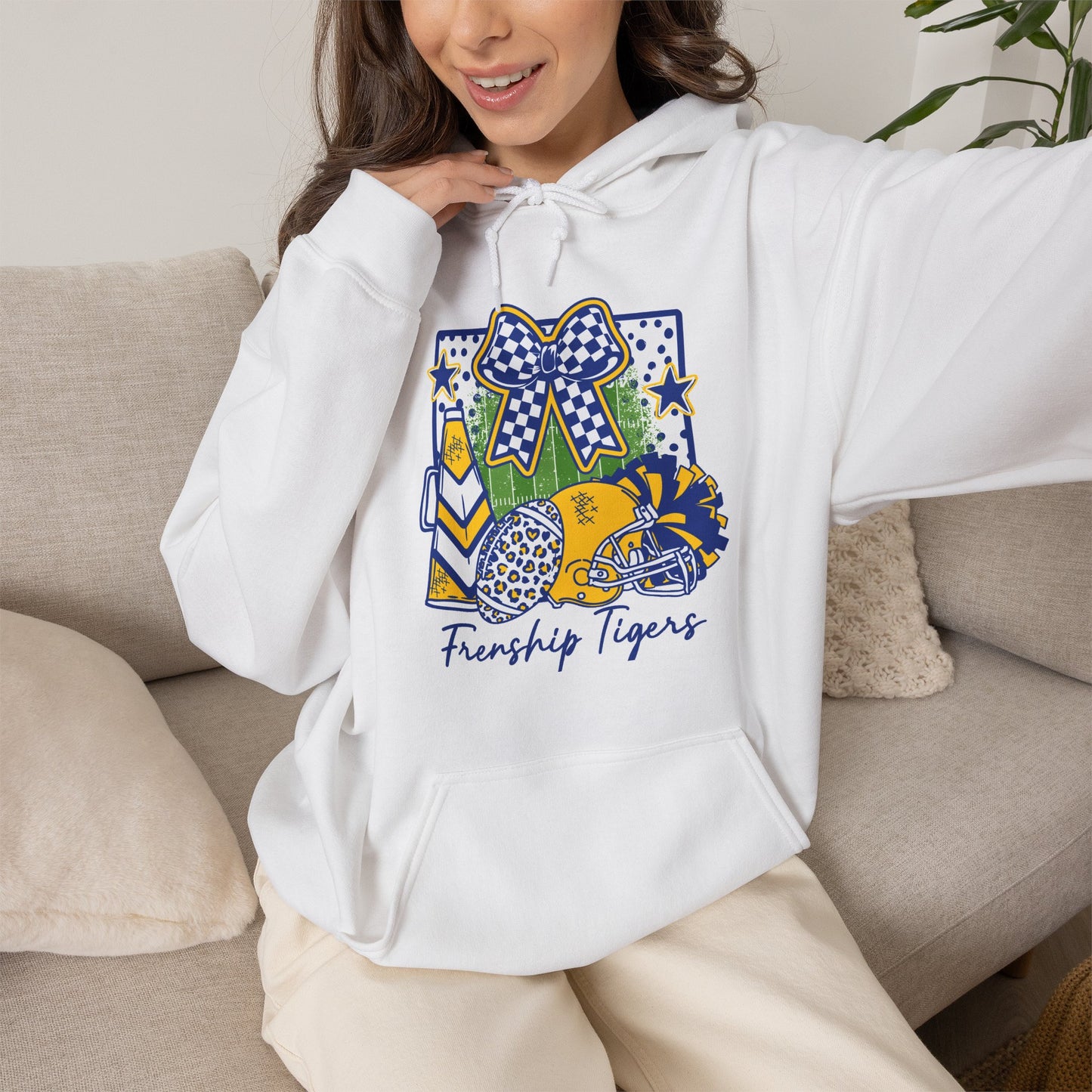 Frenship Tigers Cheer Football Hoodie