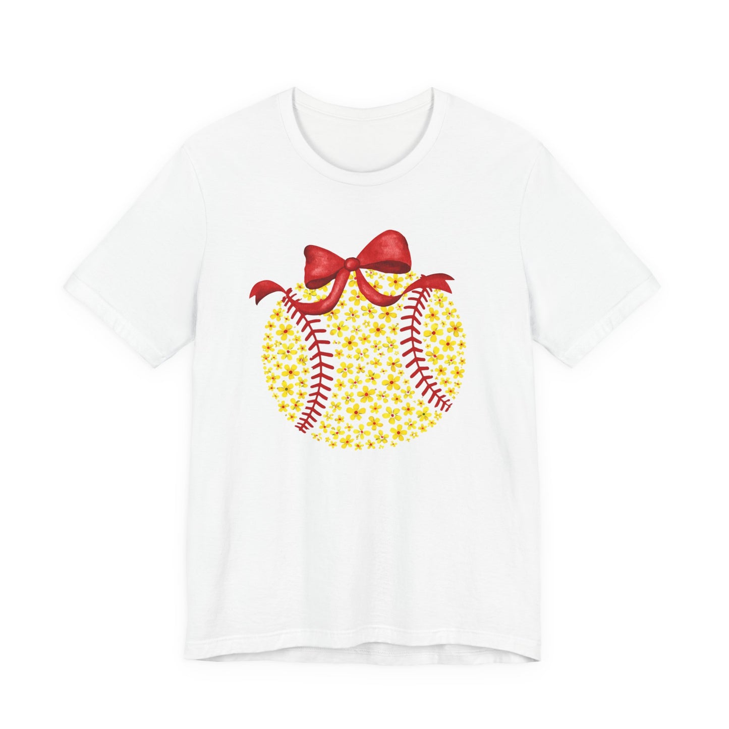 Floral Softball Tee