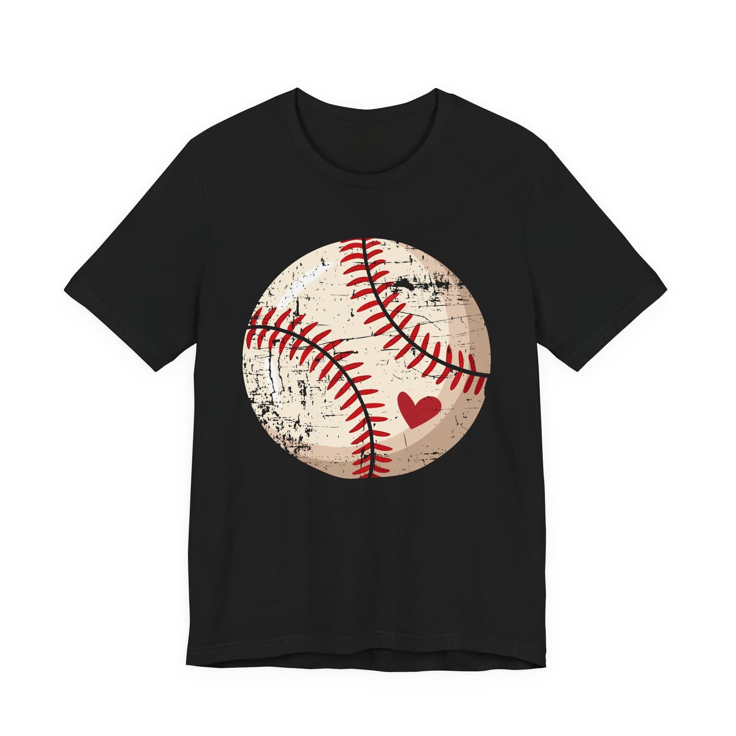 Vintage Baseball Heart Tee