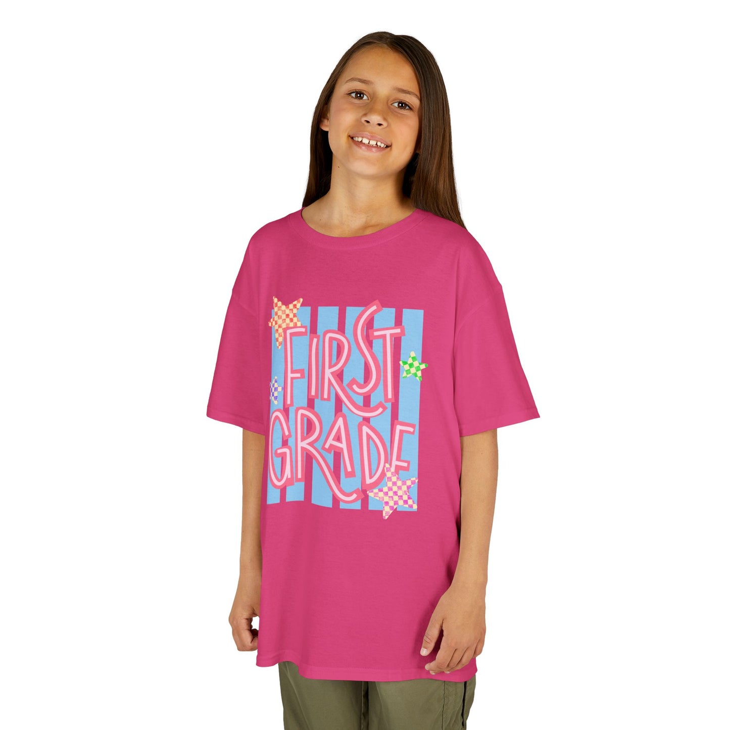 First Grade Playful Back-to-School Tee