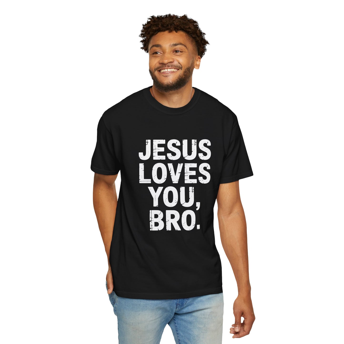 Jesus Loves You, Bro. Tee (White)