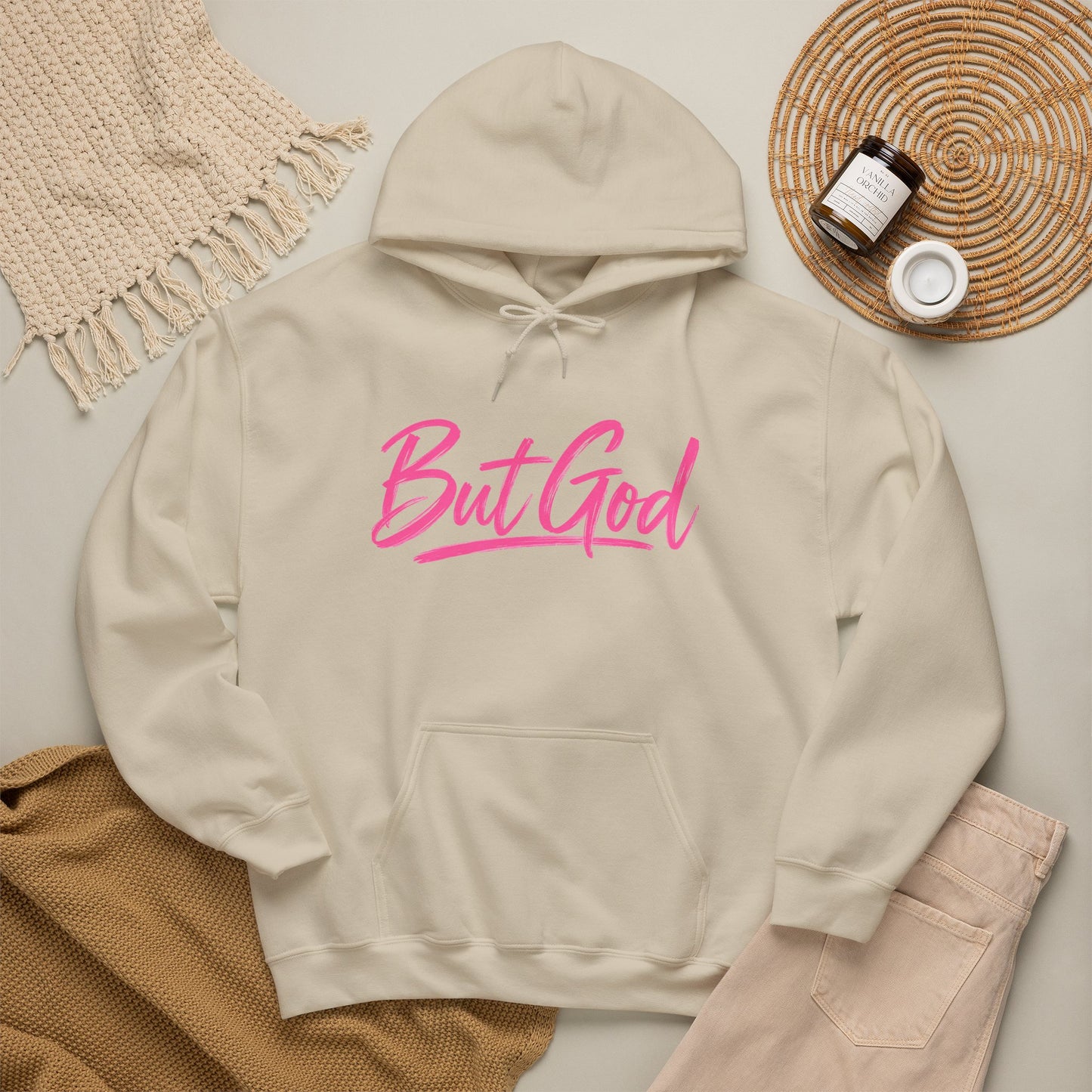 But God Hoodie - Pink
