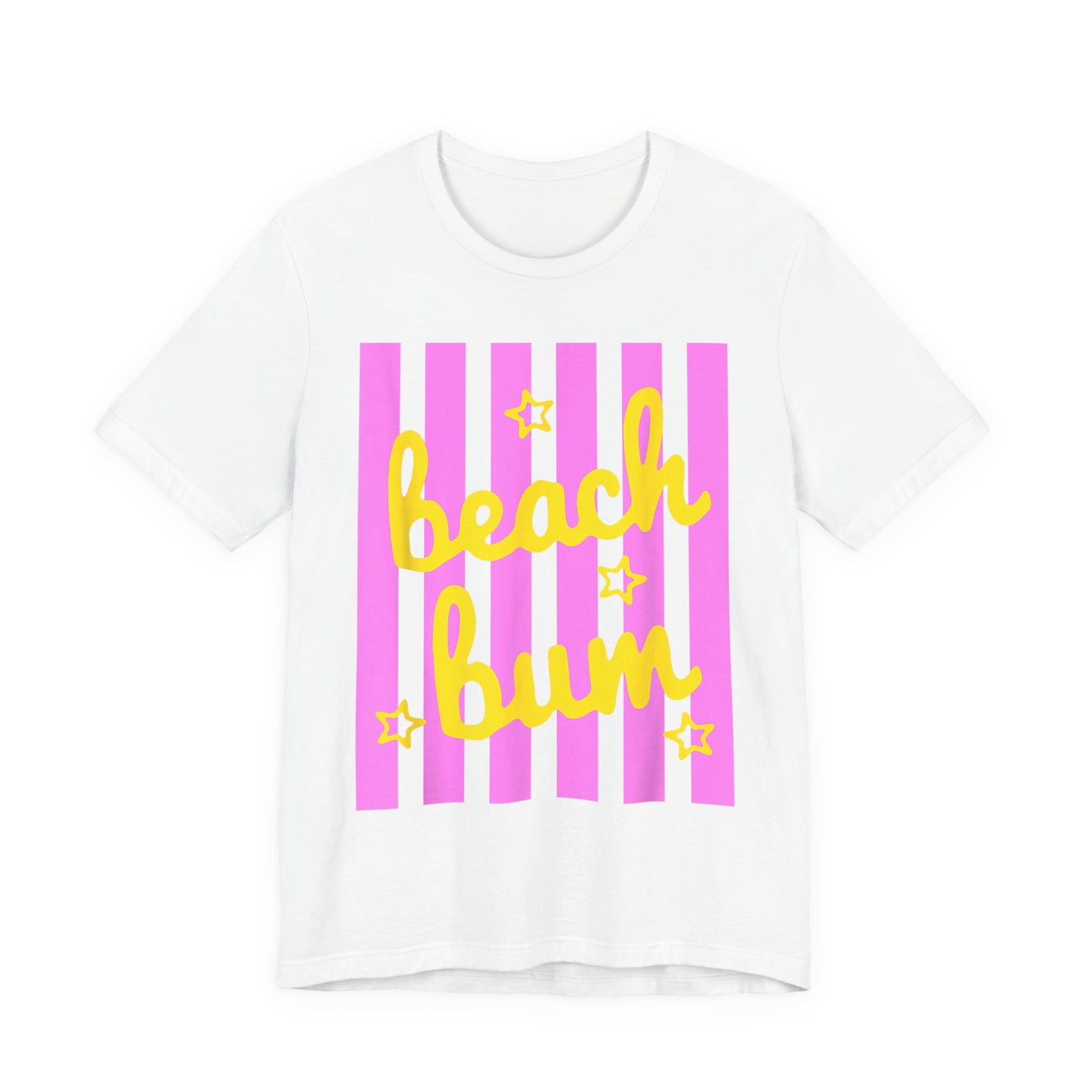 Yellow/Pink Beach Bum Tee