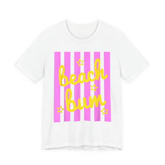Yellow/Pink Beach Bum Tee