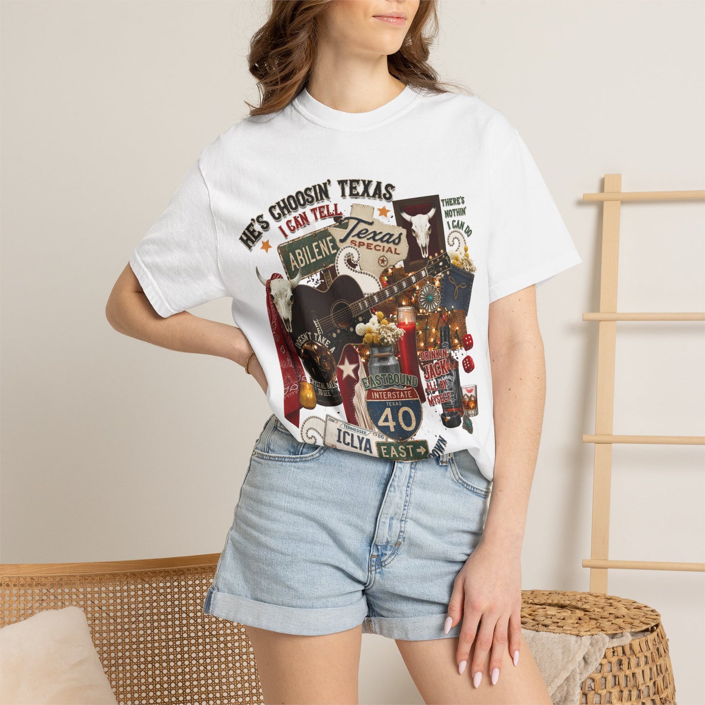 "He’s Choosin’ Texas" Vintage Tee