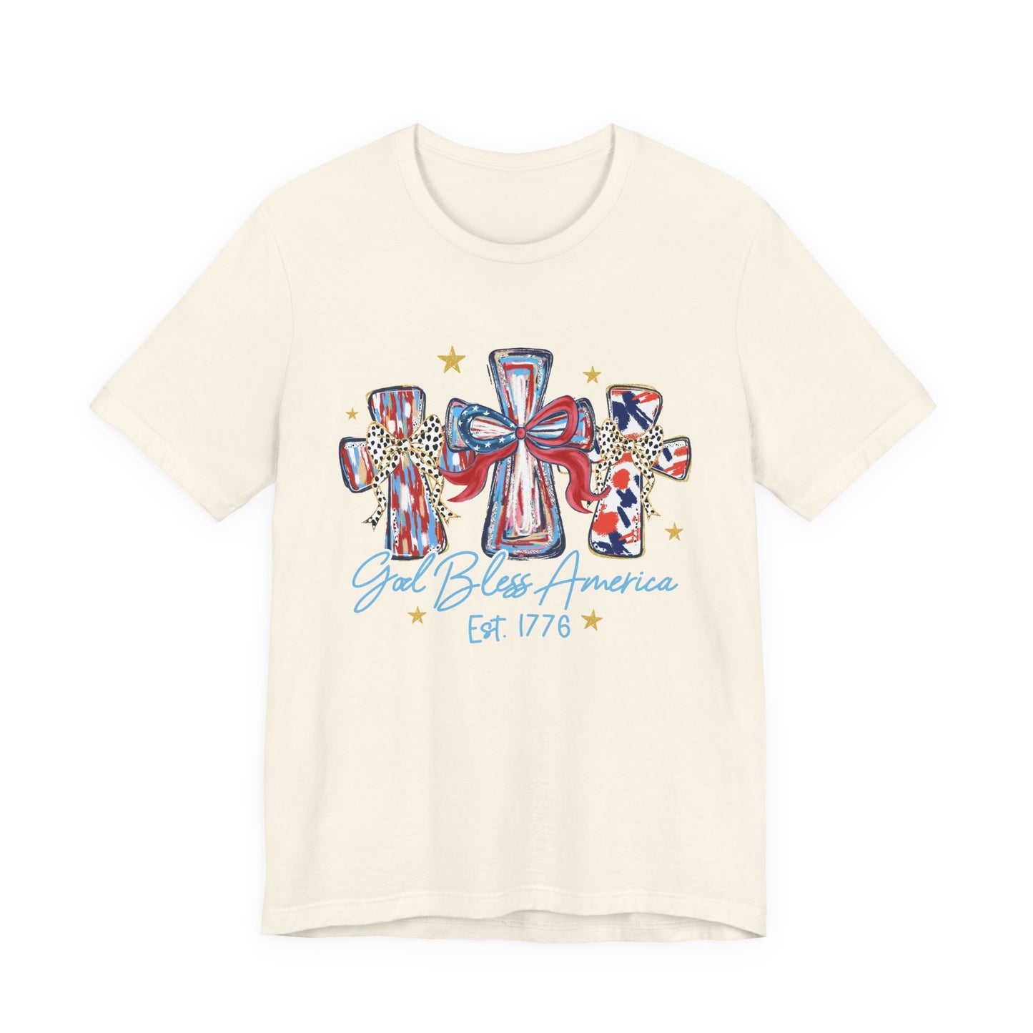 God Bless America Tee (White lettering)