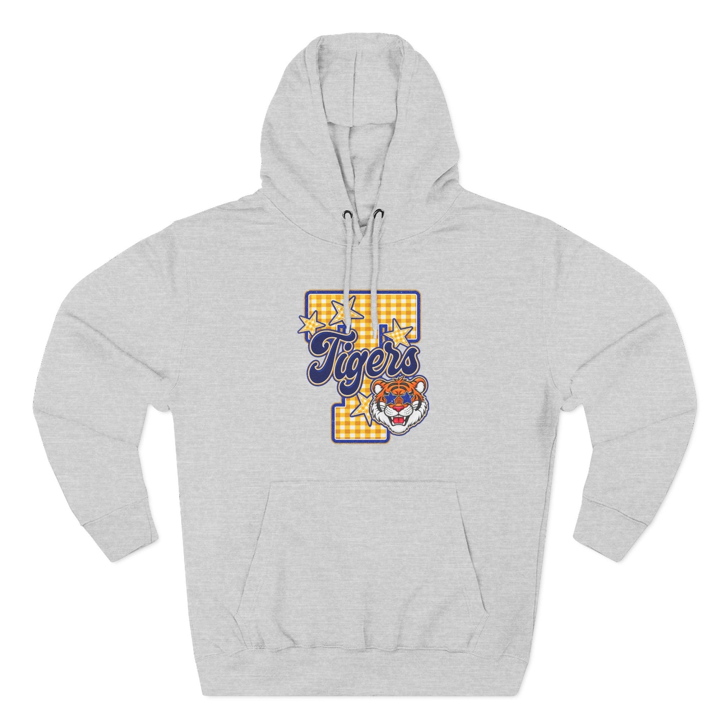 Frenship Tigers Gingham Hoodie