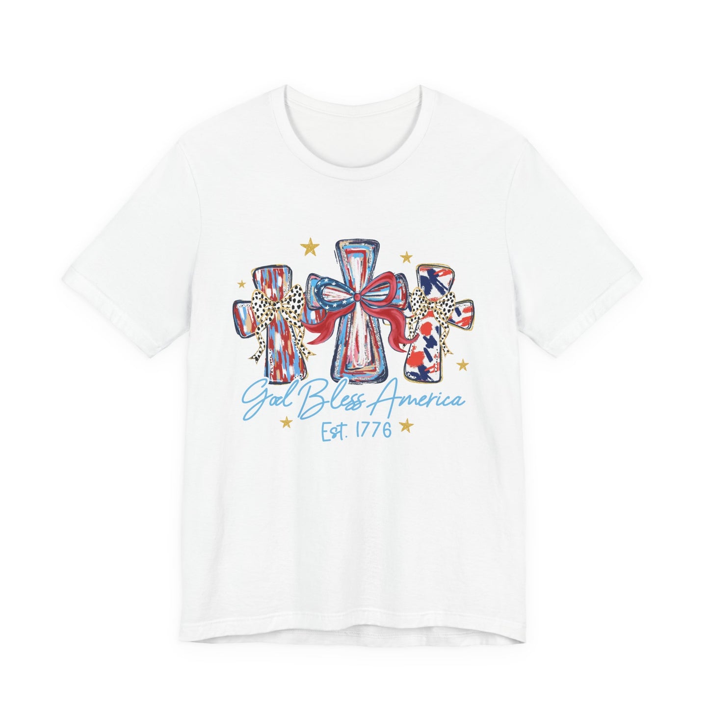 God Bless America Tee (White lettering)