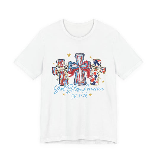 God Bless America Tee (White lettering)