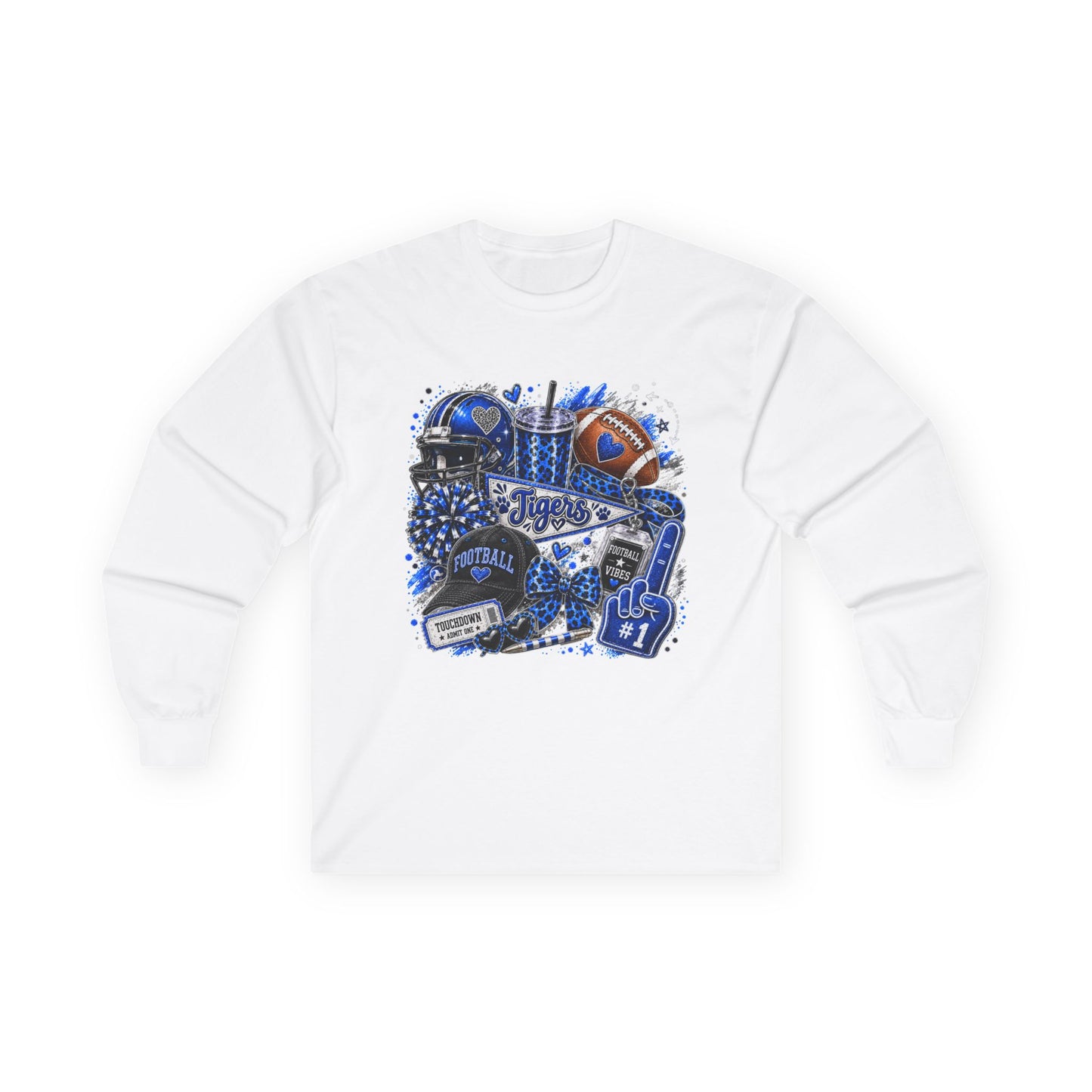 Frenship Tigers Football Spirit Long Sleeve Tee