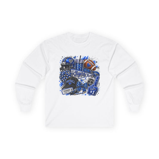 Frenship Tigers Football Spirit Long Sleeve Tee