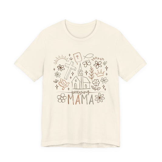 Praying Mama Color Print Tee