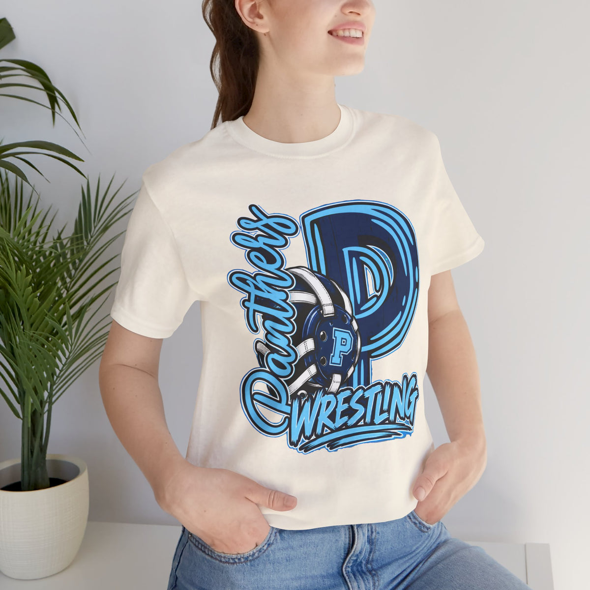Panther Wrestling Tee