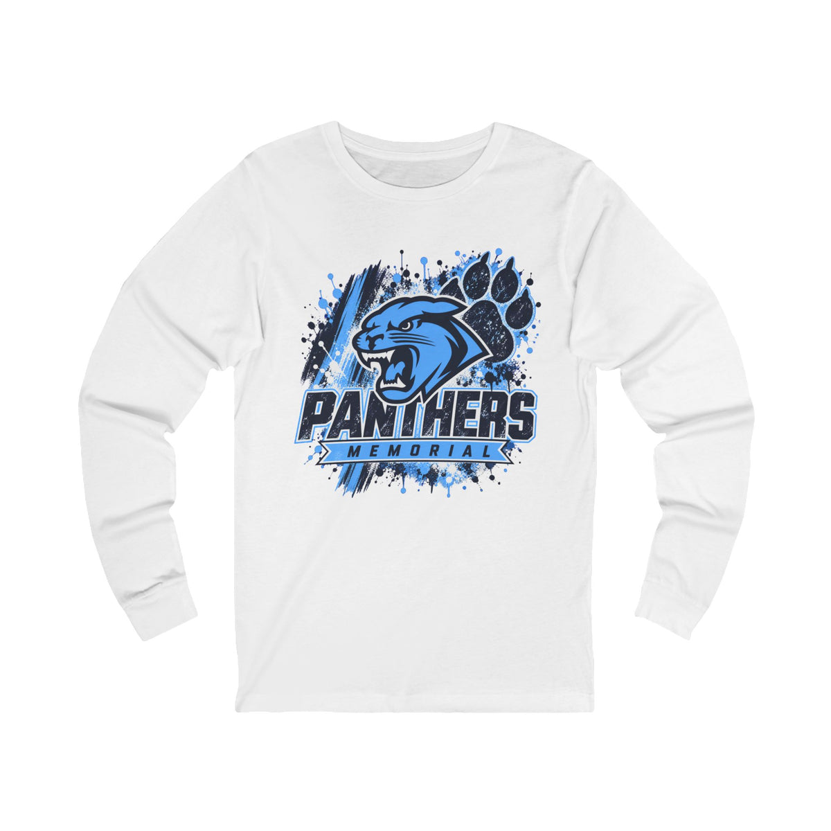 Memorial Panthers Logo - Long Sleeve