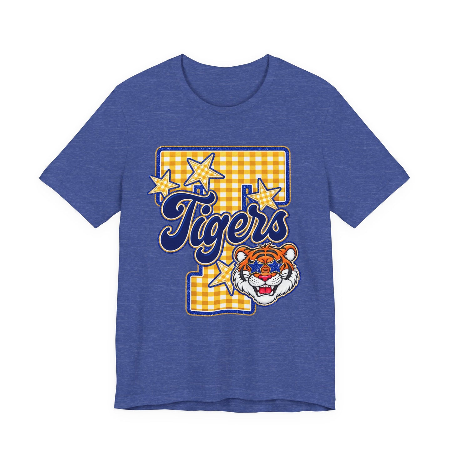 Frenship Tigers Gingham Tee