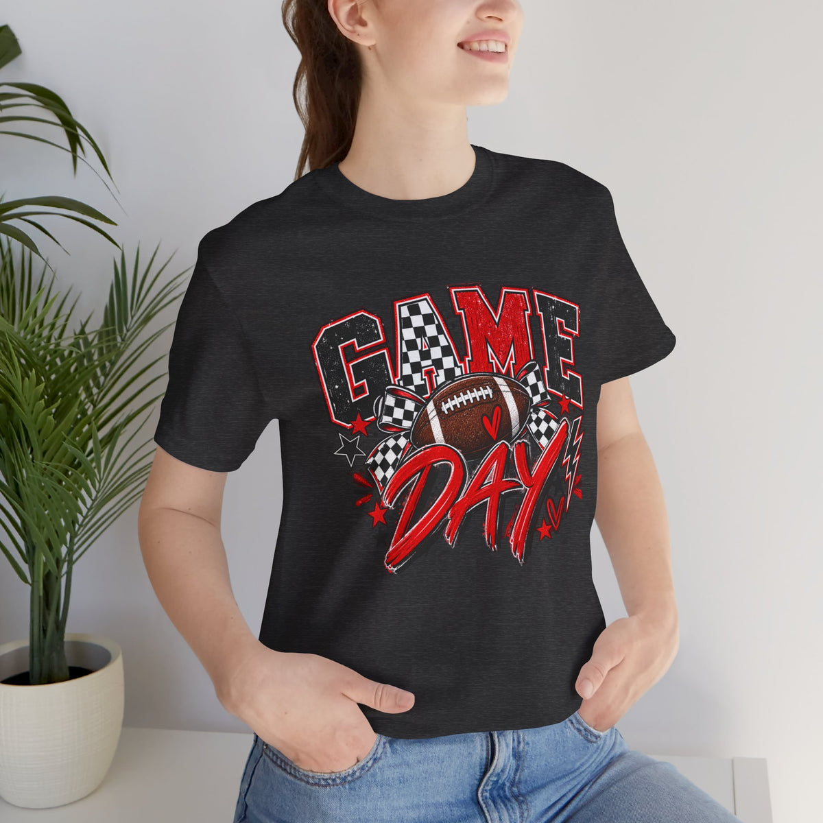 Game Day - Red/Black Football