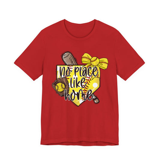 “No Place Like Home” Softball Tee