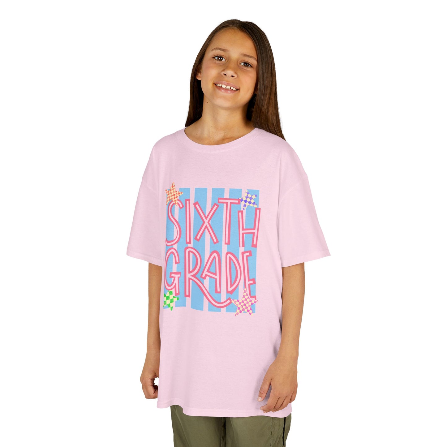 Sixth Grade Playful Back-to-School Tee