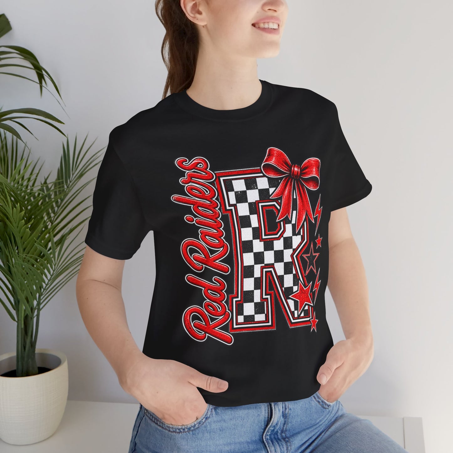 Red Raiders Checkered Tee