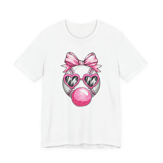 Pink Bow, Heart Sunglasses & Bubblegum Tee