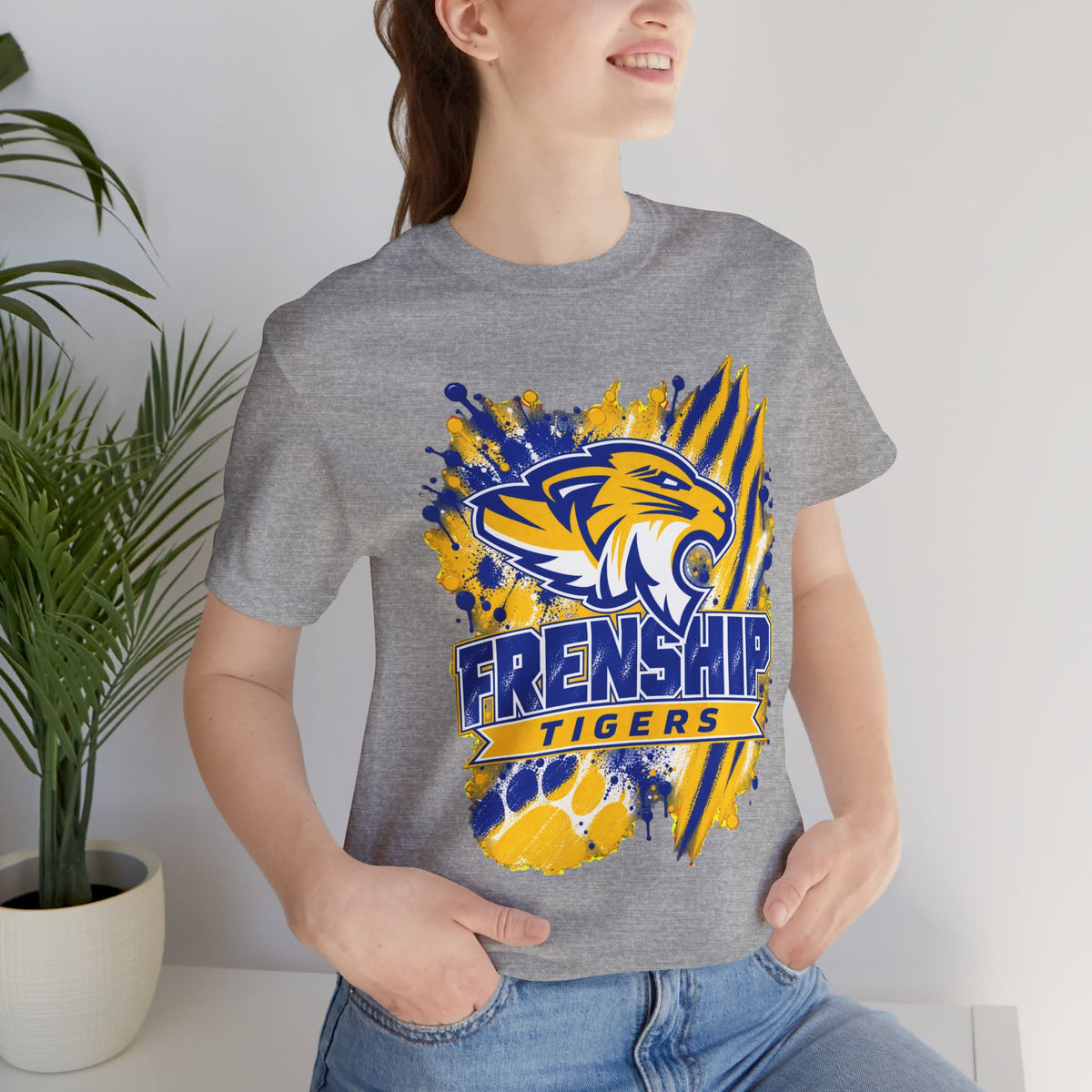 Frenship Tigers Mascot Paw Tee
