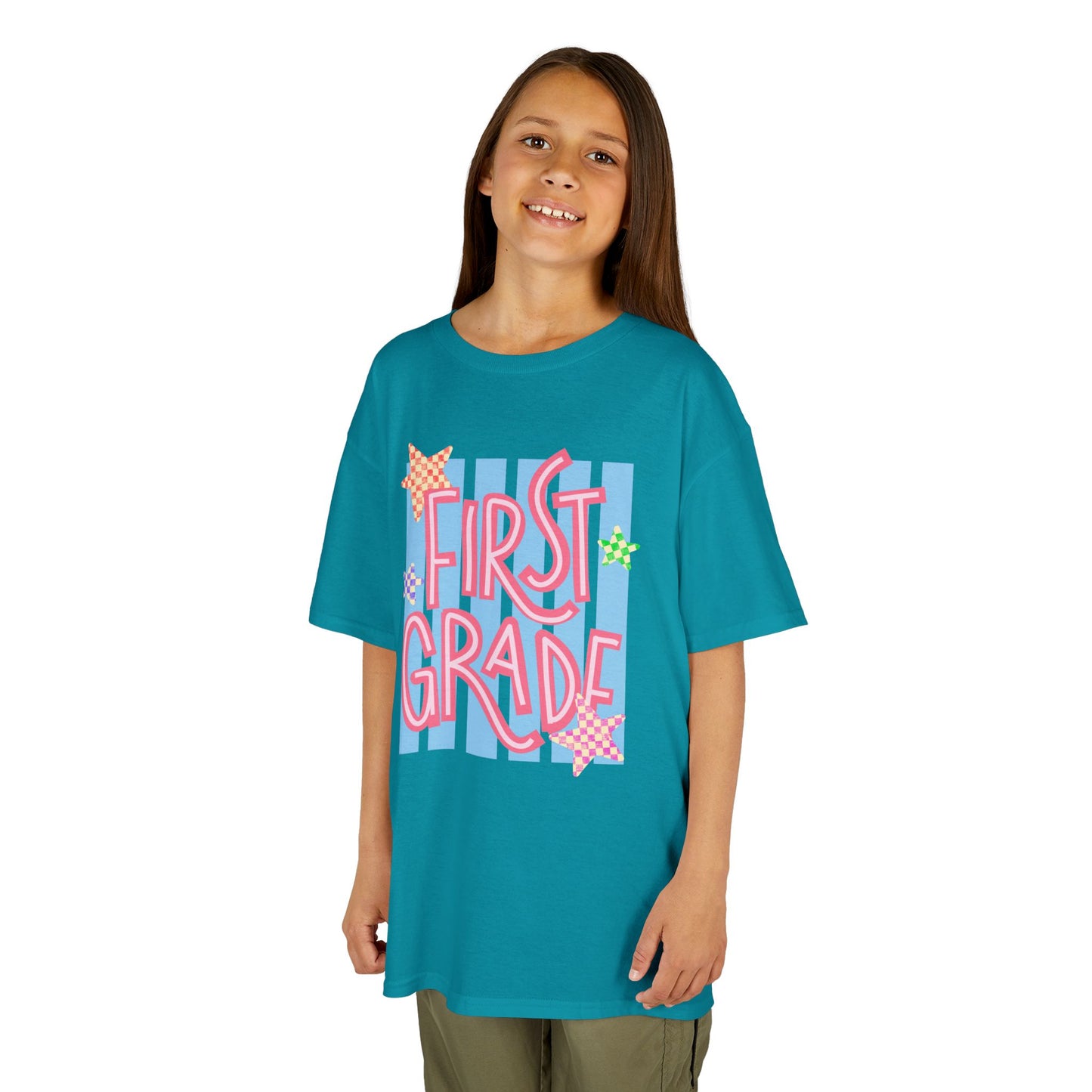 First Grade Playful Back-to-School Tee