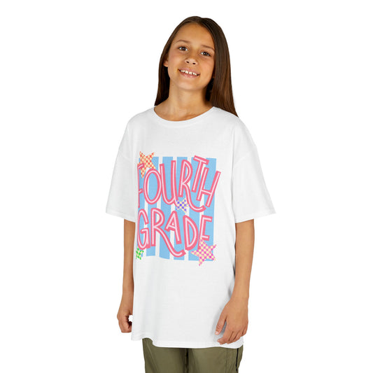 Fourth Grade Playful Back-to-School Tee